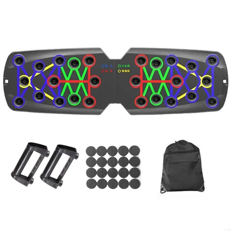 Elite Core-Grip™ 9-in-1 Pro Push-Up Board | Multi-Function Home Workout System 🏋️‍♂️🔥