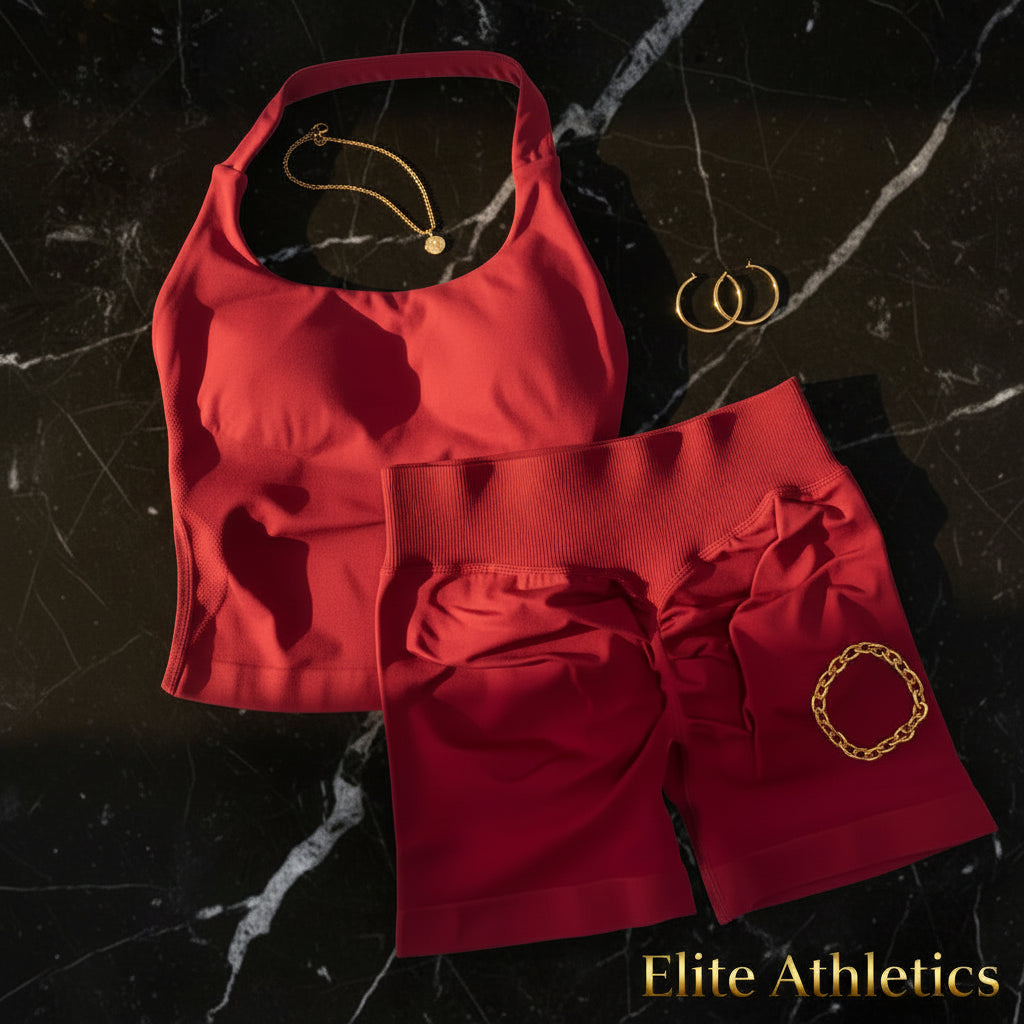 Elite Sculpt 2-Piece Yoga Set | Seamless High-Waist Contour