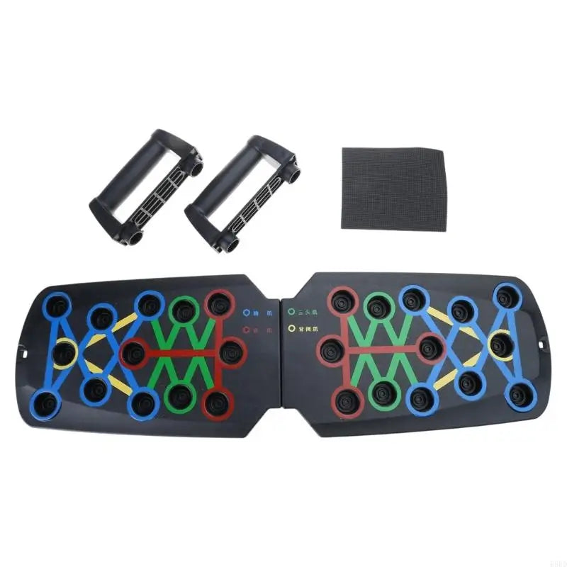 Elite Core-Grip™ 9-in-1 Pro Push-Up Board | Multi-Function Home Workout System 🏋️‍♂️🔥