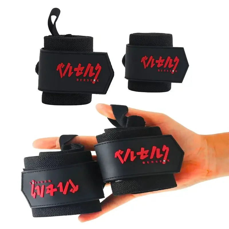 Pro Anime Heavy-Duty Wrist Wraps 🏋️‍♂️⚡