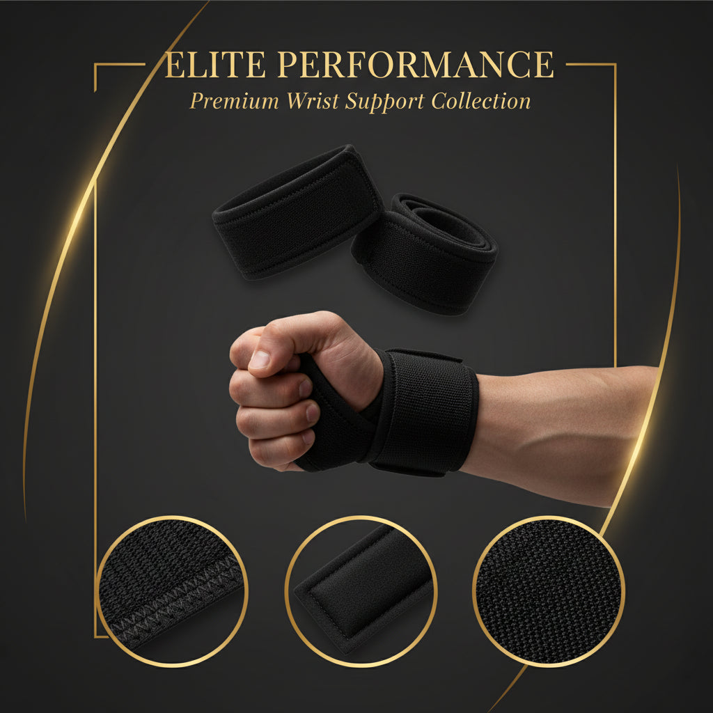 Elite Power-Grip Lifting Straps | Lock Your Lift, Break Your Limits