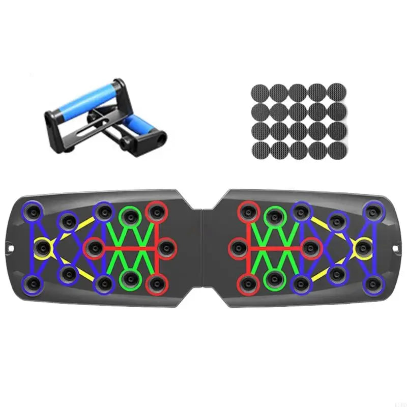 Elite Core-Grip™ 9-in-1 Pro Push-Up Board | Multi-Function Home Workout System 🏋️‍♂️🔥