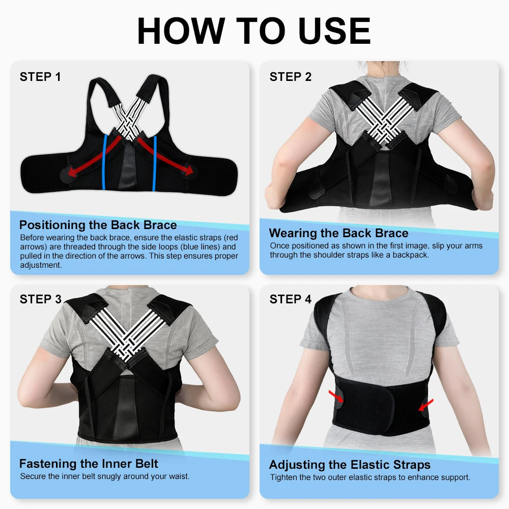 🔥 Stand Tall Pro™ | Anti-Hunchback Posture Corrector & Confidence Brace 👑