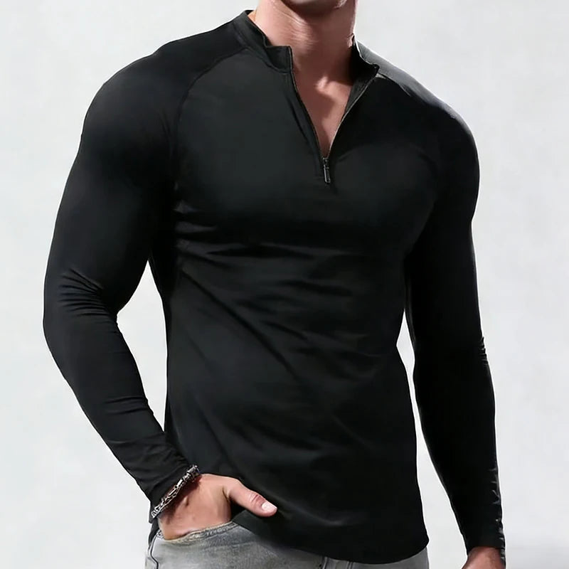 Elite Pro Zip Compression Shirt ⚡