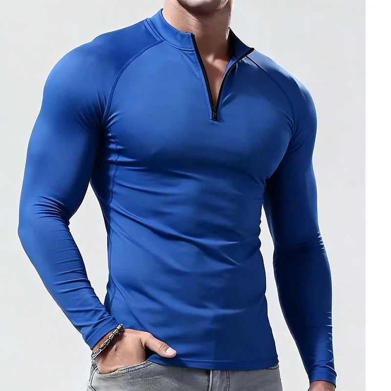 Elite Pro Zip Compression Shirt ⚡