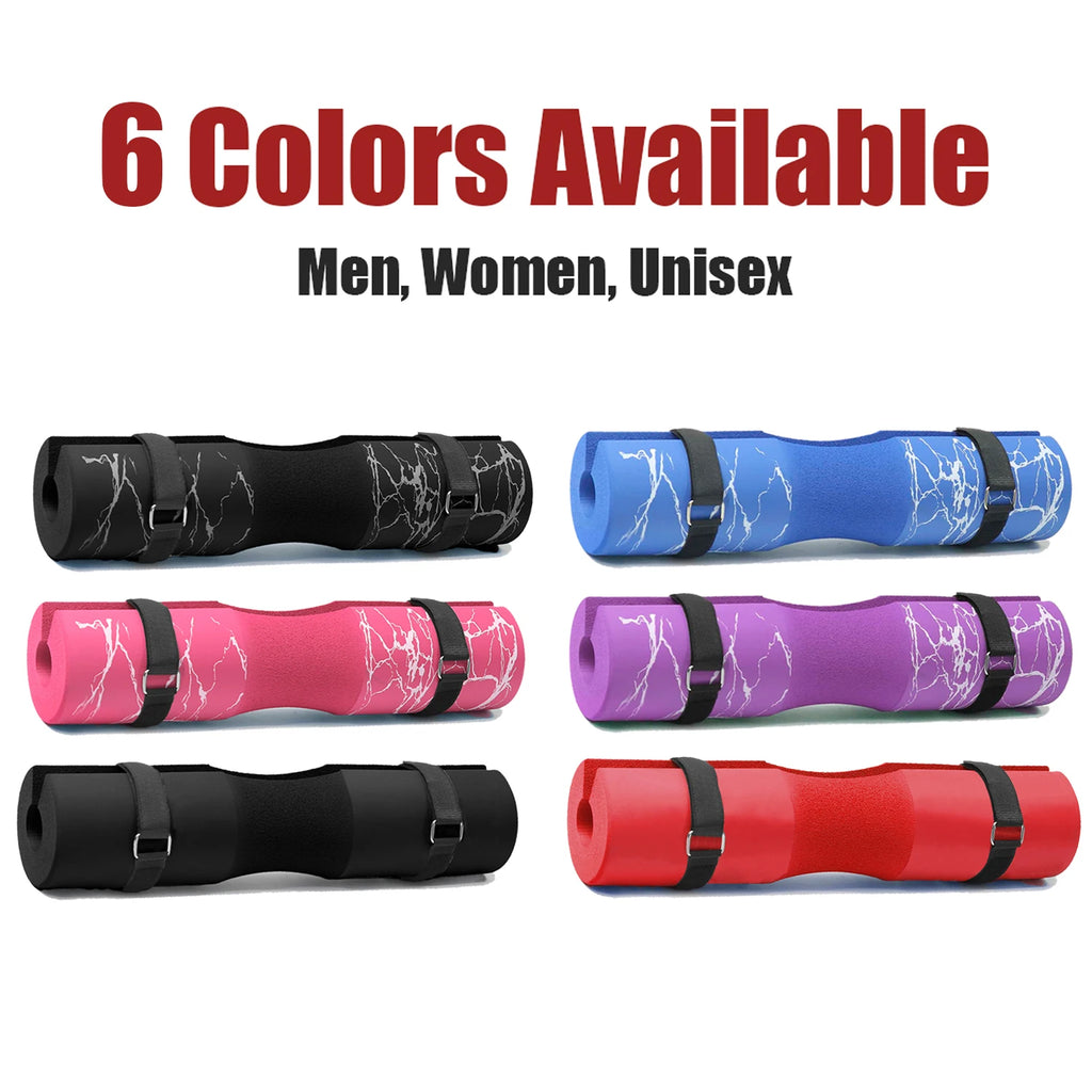 Elite Marble Barbell Pad™ – Zero Neck & Hip Pain Support 🛡️🔥