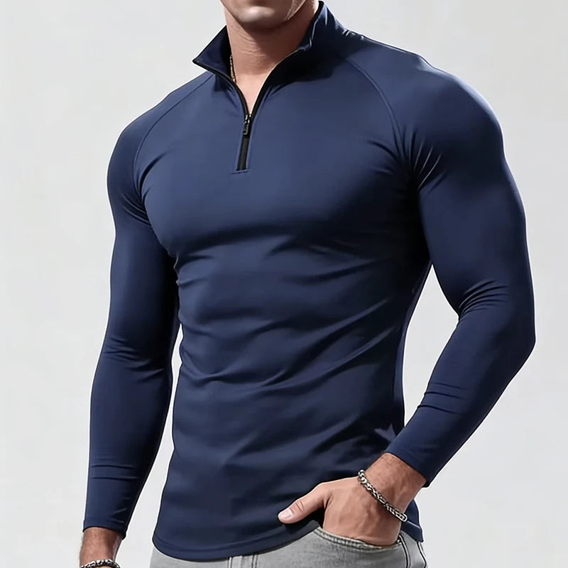 Elite Pro Zip Compression Shirt ⚡