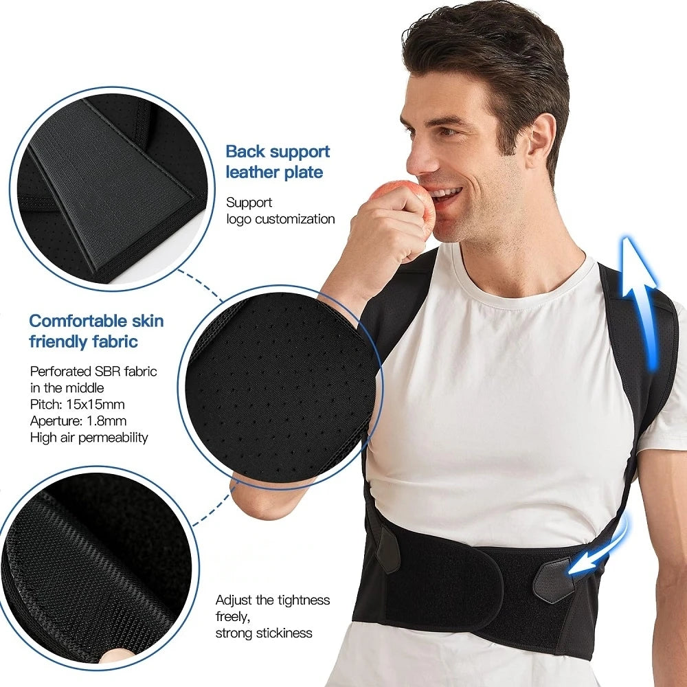 🔥 Stand Tall Pro™ | Anti-Hunchback Posture Corrector & Confidence Brace 👑