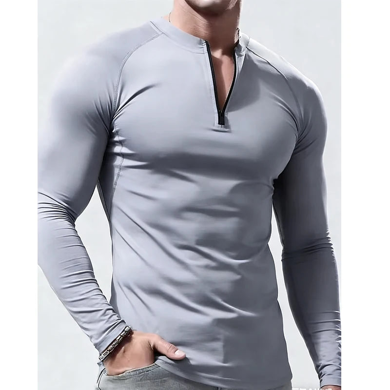 Elite Pro Zip Compression Shirt ⚡
