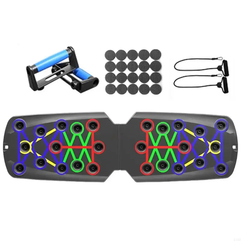 Elite Core-Grip™ 9-in-1 Pro Push-Up Board | Multi-Function Home Workout System 🏋️‍♂️🔥