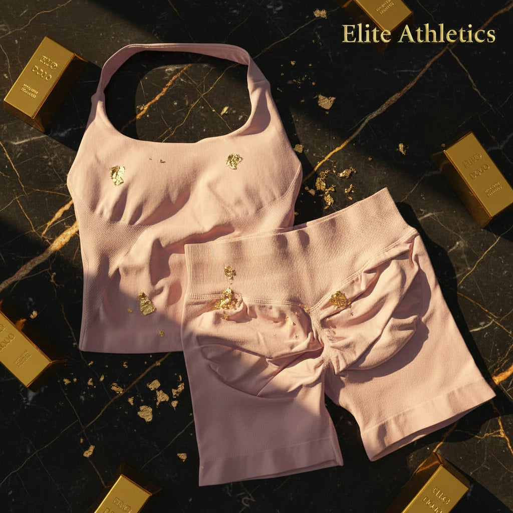 Elite Sculpt 2-Piece Yoga Set | Seamless High-Waist Contour