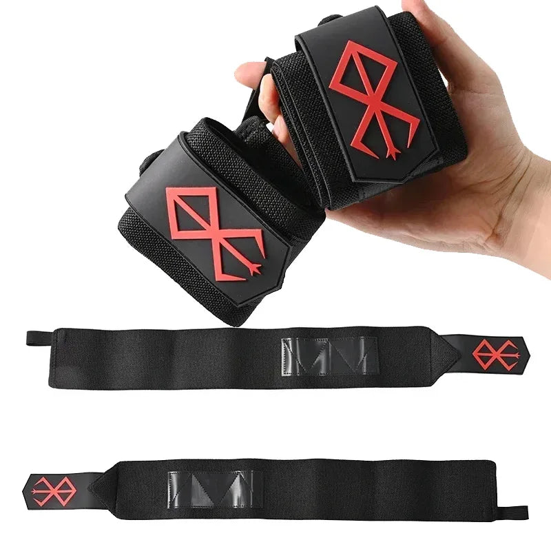 Pro Anime Heavy-Duty Wrist Wraps 🏋️‍♂️⚡