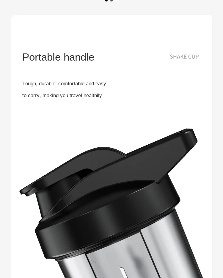 Elite Pro Protein Shaker Bottle | Anti-Clump Mixing Cup & Gym Shaker 🥤⚡