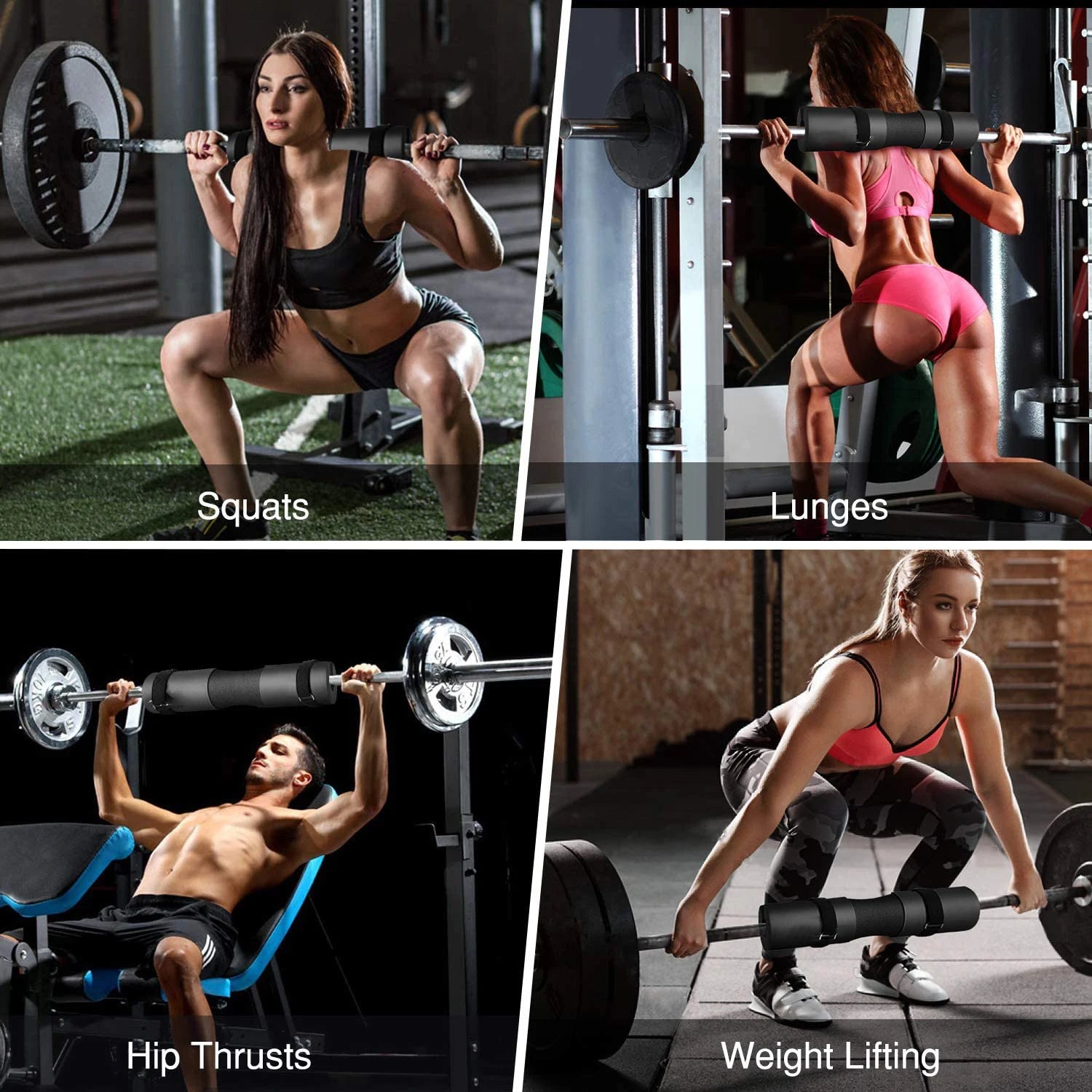Elite Marble Barbell Pad™ – Zero Neck & Hip Pain Support 🛡️🔥