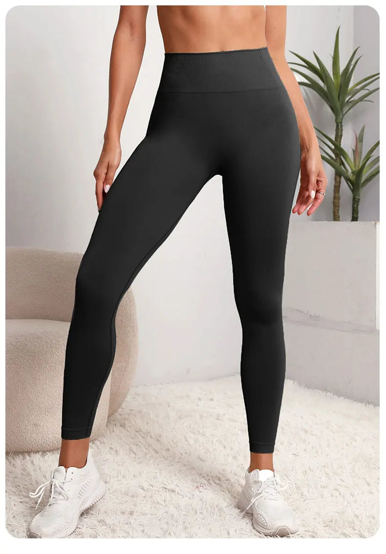 Elite Sculpt-Lift High Waist Leggings | Seamless Tummy Control & Booty Lift 🍑✨