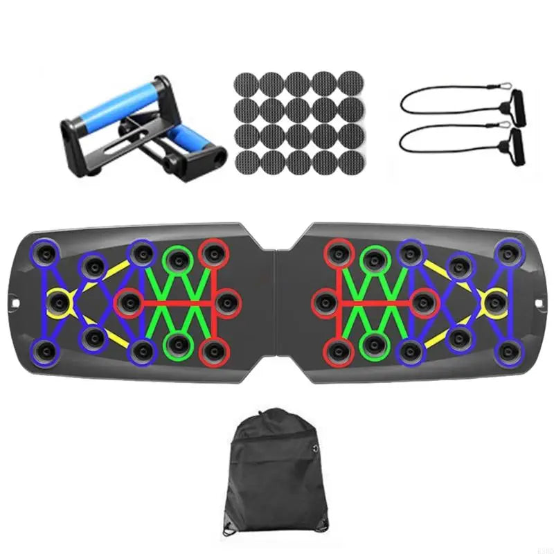 Elite Core-Grip™ 9-in-1 Pro Push-Up Board | Multi-Function Home Workout System 🏋️‍♂️🔥