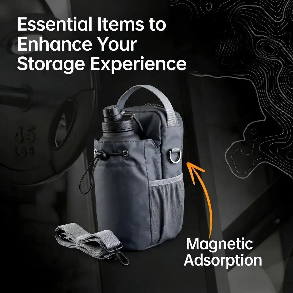 EliteAthletics™ MagHold – Ultra-Strength Magnetic Gym Pouch 🧲🏋️‍♂️
