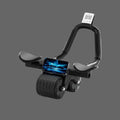 Elite Pro Core-Sculpt: Automatic Rebound Ab Wheel with Smart Display