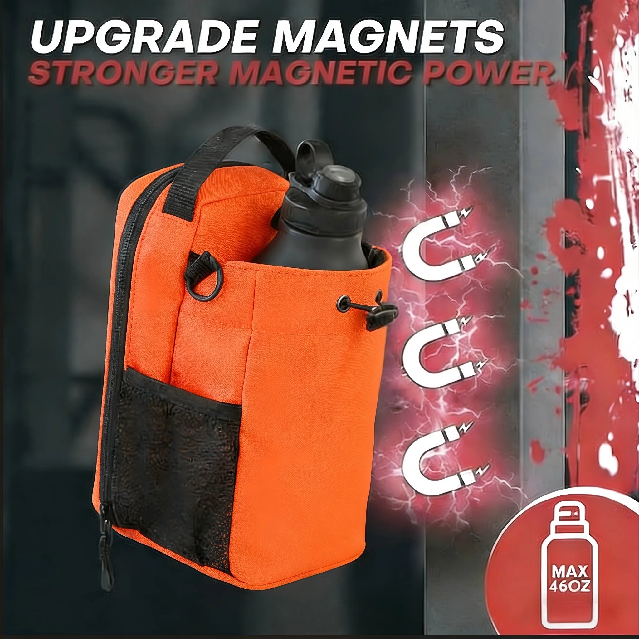 EliteAthletics™ MagHold – Ultra-Strength Magnetic Gym Pouch 🧲🏋️‍♂️
