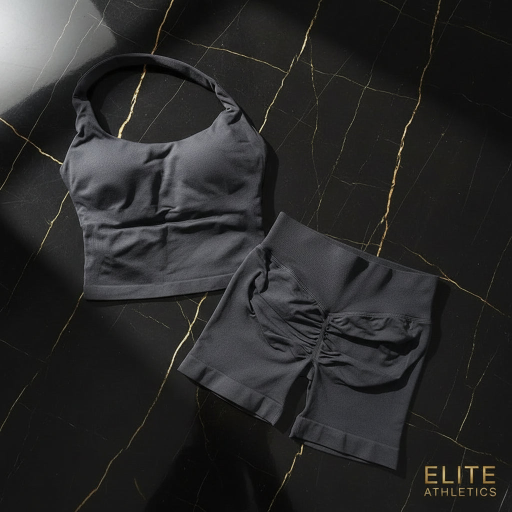 Elite Sculpt 2-Piece Yoga Set | Seamless High-Waist Contour