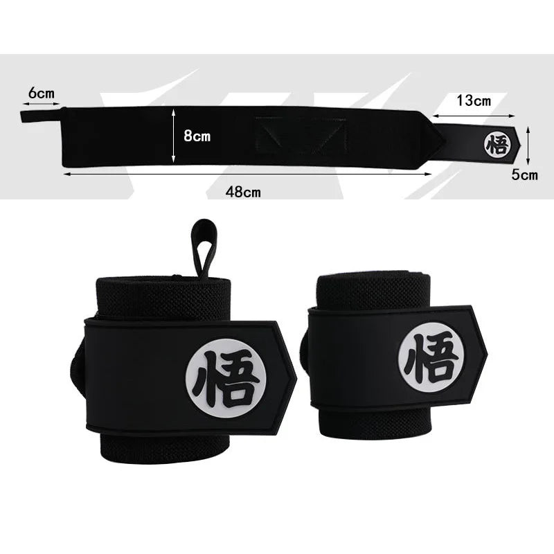 Pro Anime Heavy-Duty Wrist Wraps 🏋️‍♂️⚡