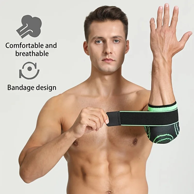 Elite Compression Elbow Sleeves™ – Instant Pain Relief & Injury Support 🛡️💪