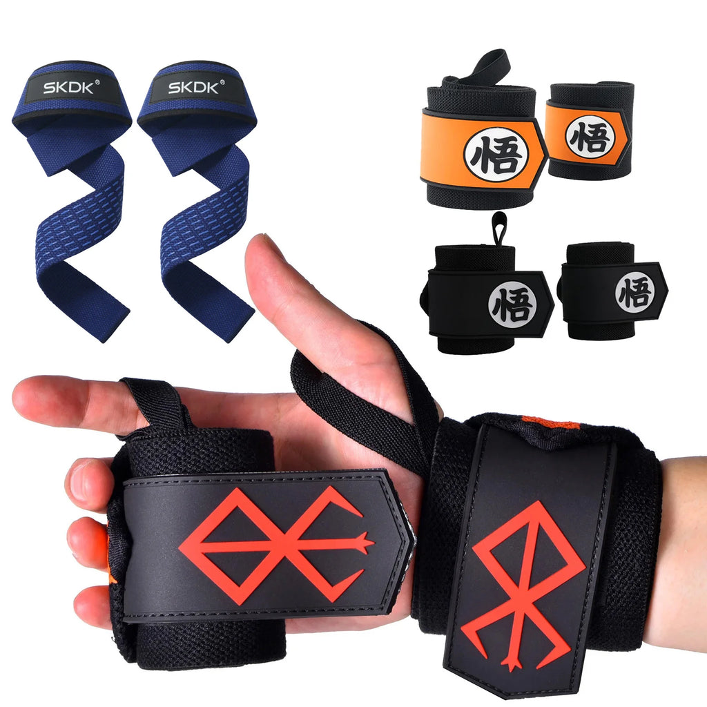 Pro Anime Heavy-Duty Wrist Wraps 🏋️‍♂️⚡