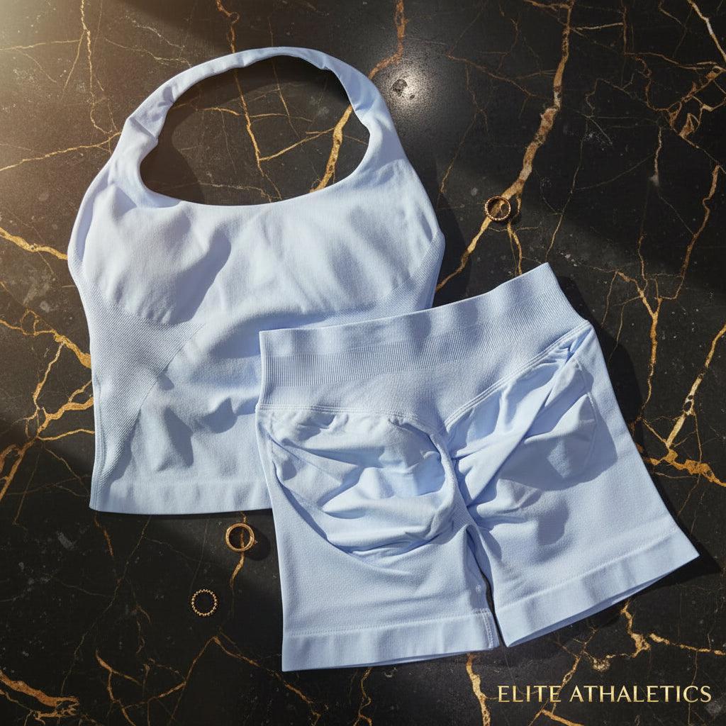 Elite Sculpt 2-Piece Yoga Set | Seamless High-Waist Contour