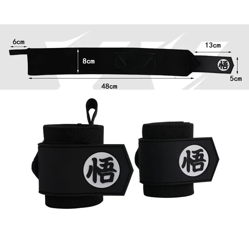 Pro Anime Heavy-Duty Wrist Wraps 🏋️‍♂️⚡