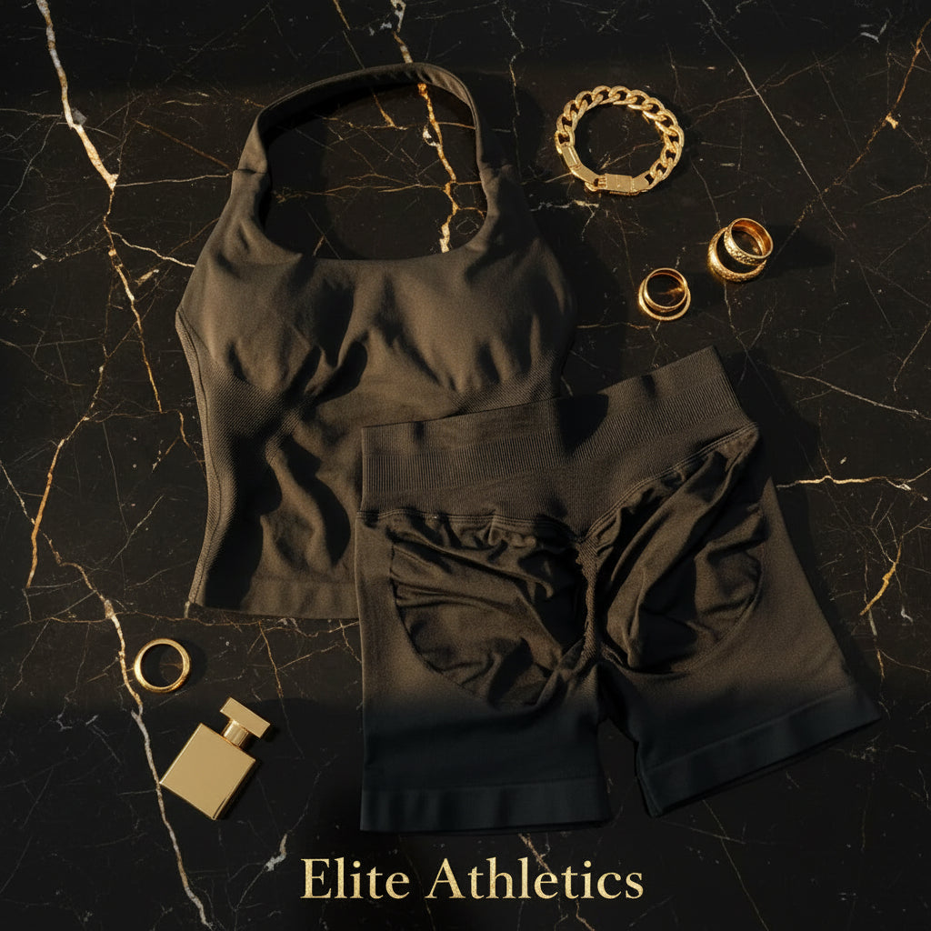 Elite Sculpt 2-Piece Yoga Set | Seamless High-Waist Contour
