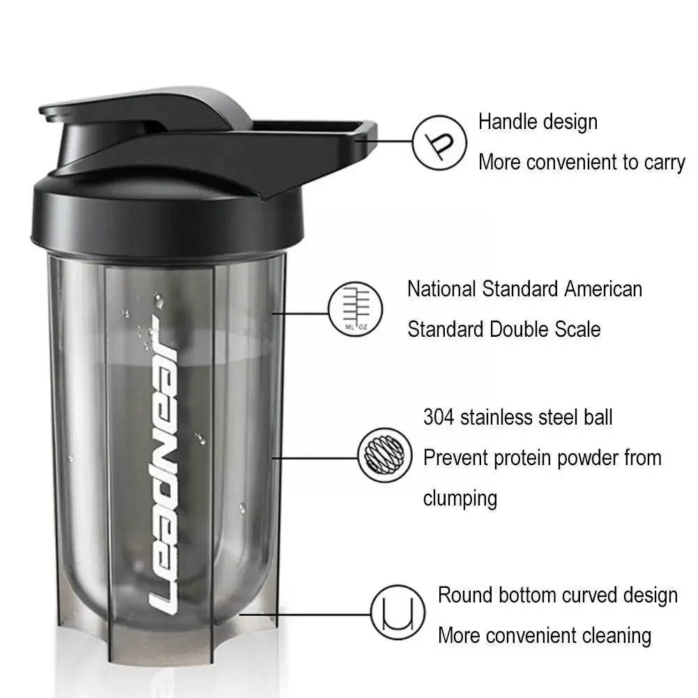 Elite Pro Protein Shaker Bottle | Anti-Clump Mixing Cup & Gym Shaker 🥤⚡