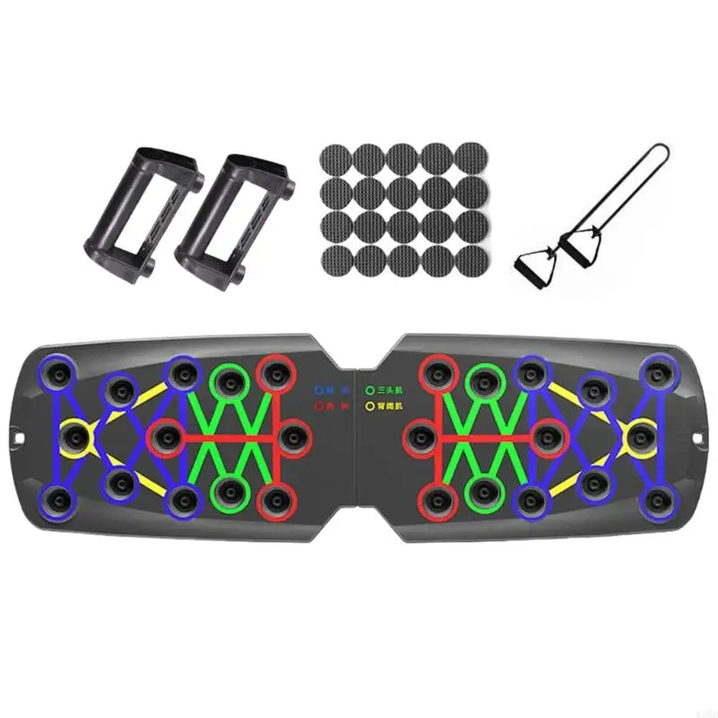 Elite Core-Grip™ 9-in-1 Pro Push-Up Board | Multi-Function Home Workout System 🏋️‍♂️🔥