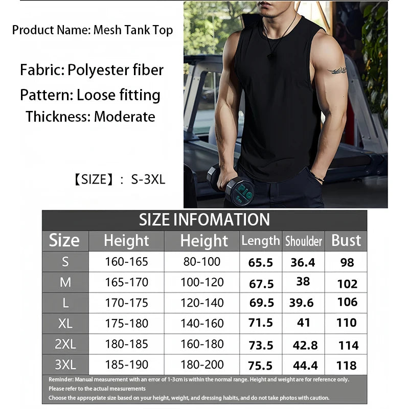 🏋️‍♂️ Ultra-Dry Performance Gym Tank Top ⚡ | EliteAthletics