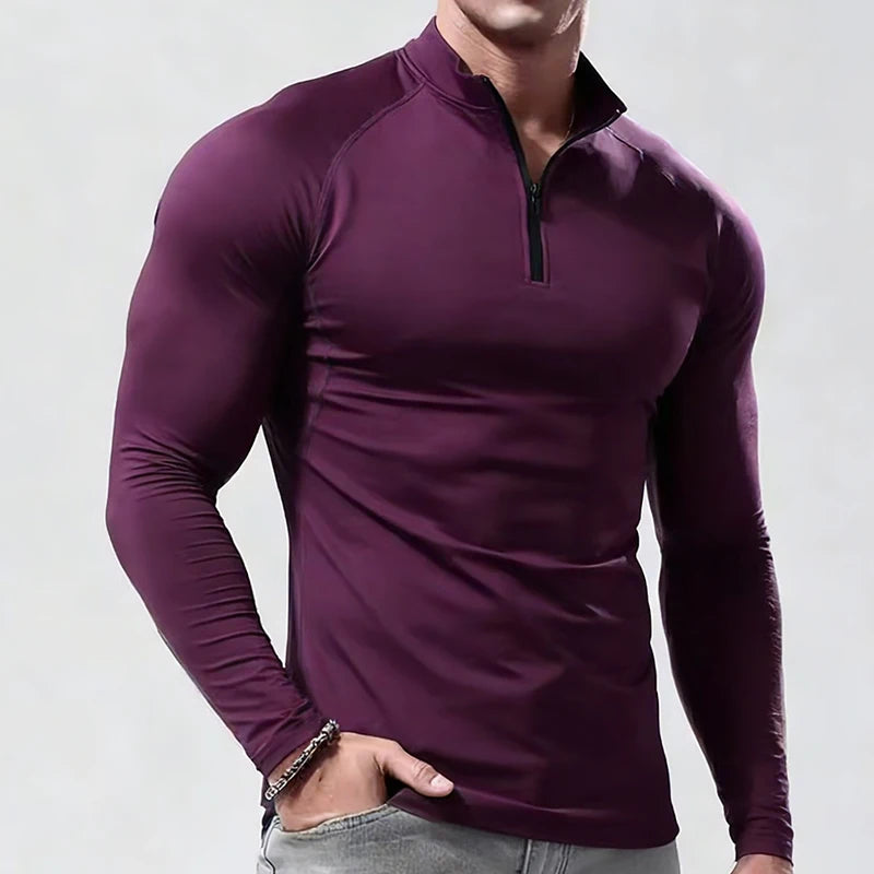 Elite Pro Zip Compression Shirt ⚡